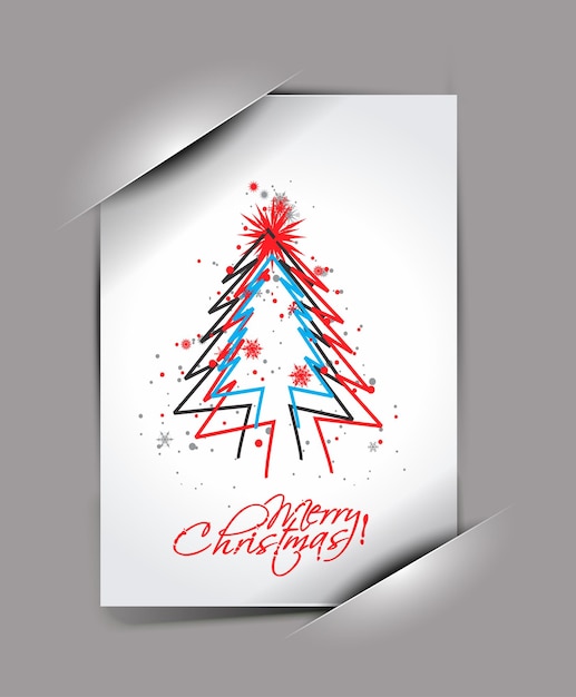 Free vector christmas flyer and poster template designs