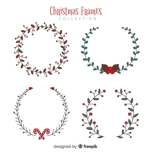 Christmas frames collection