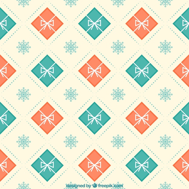 Christmas gifts pattern