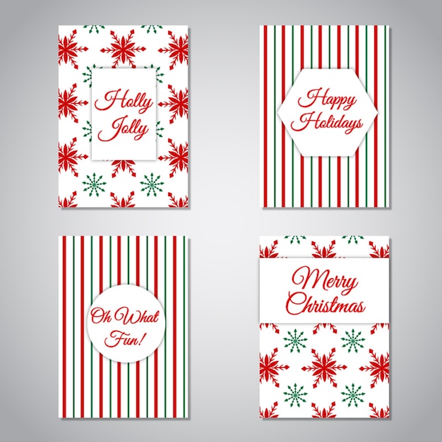 Christmas greeting cards collection