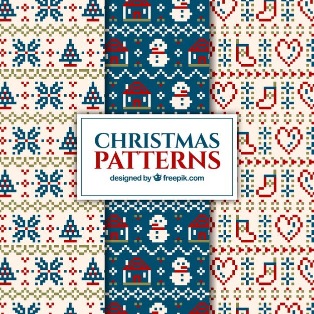 Christmas knitting patterns