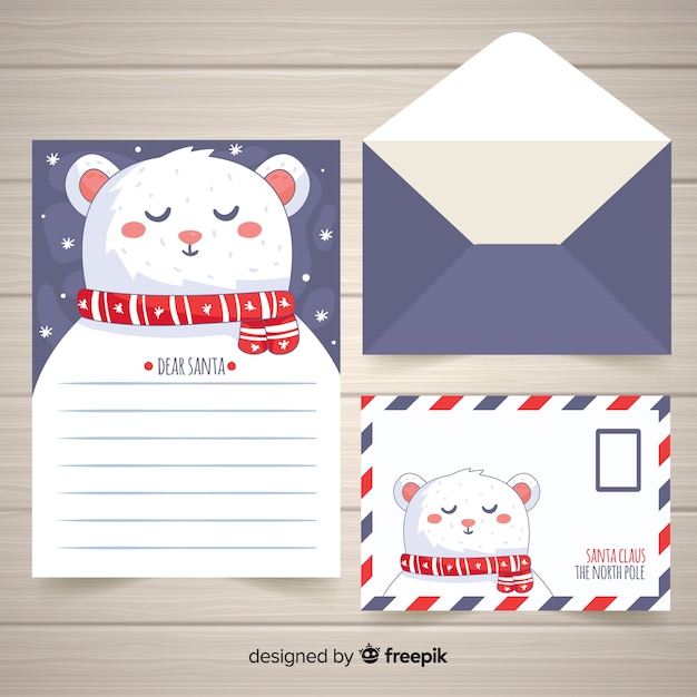 Christmas letter template