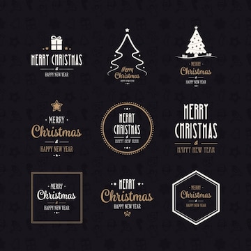 Christmas Logo Maker, Choose from more than 204+ logo templates