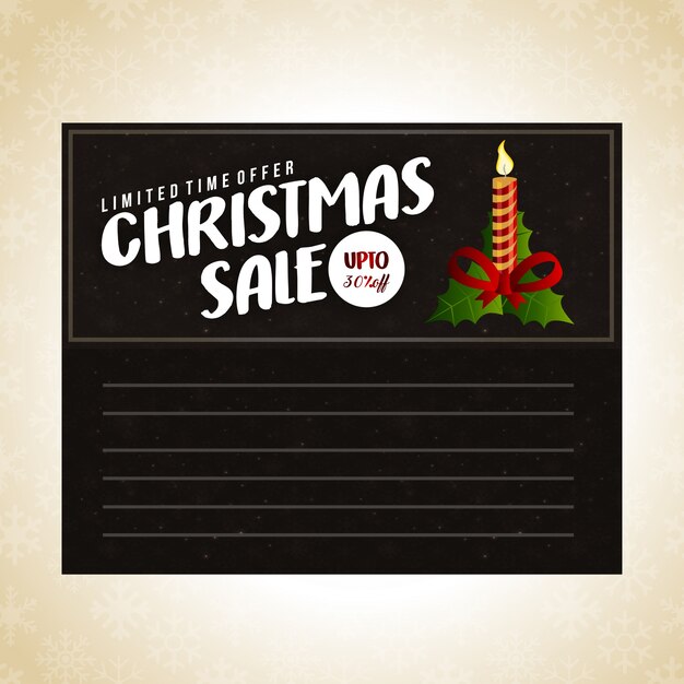 Christmas and New Year sale