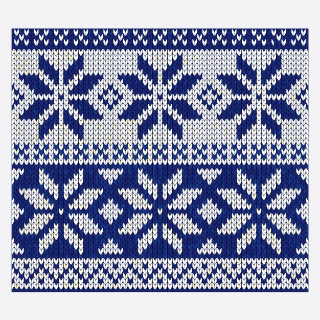 Christmas nordic seamless knitting