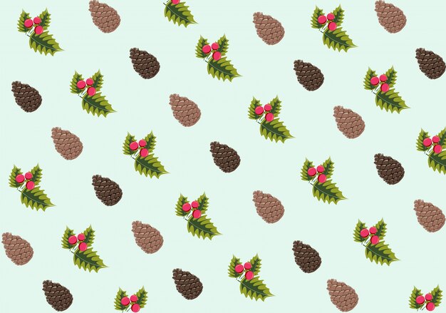 Christmas pattern background