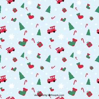 Christmas pattern in cute style