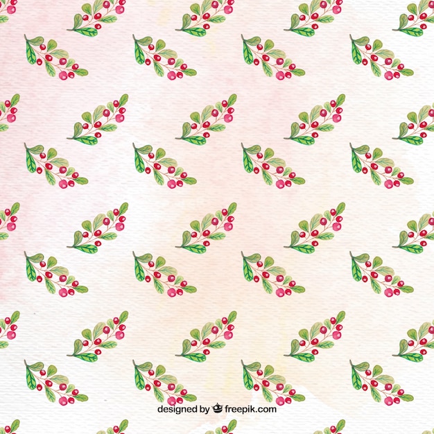 Free vector christmas pattern design