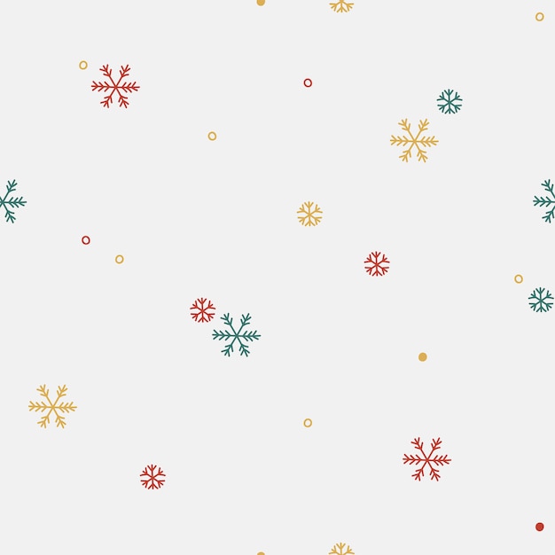 Free vector christmas pattern