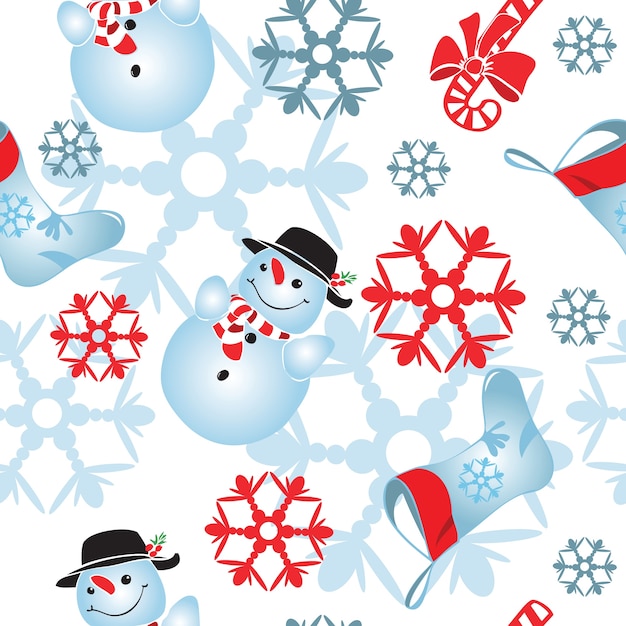 Free vector christmas pattern