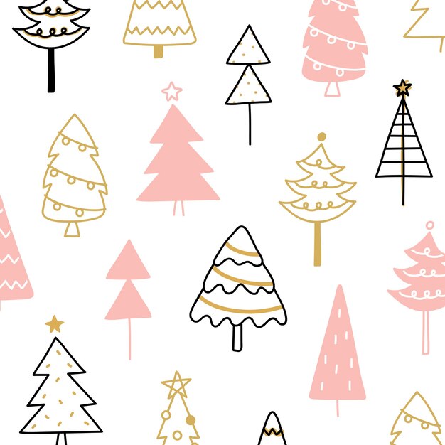 手描きのクリスマスの鈴のイラスト 無料のベクター