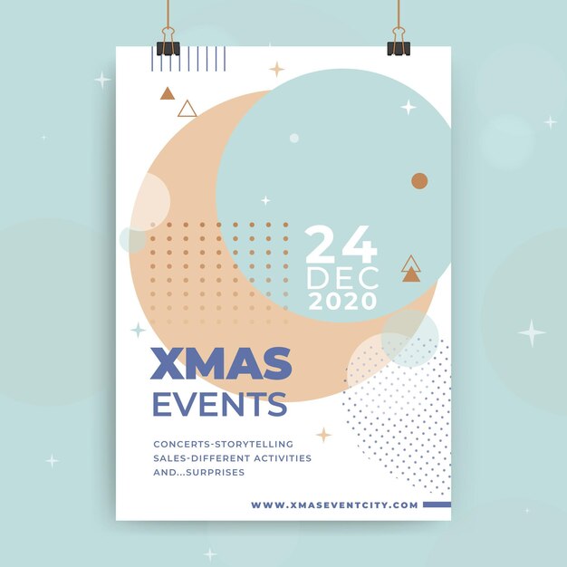 Christmas poster concept