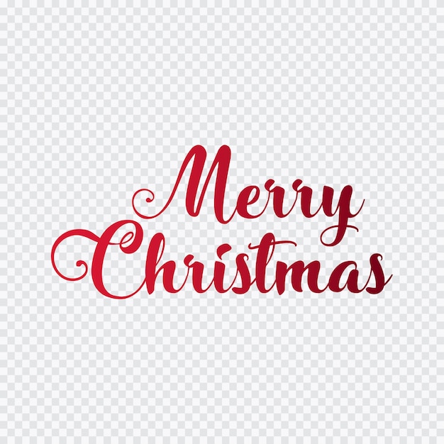 Free vector christmas poster including simple typograhy.