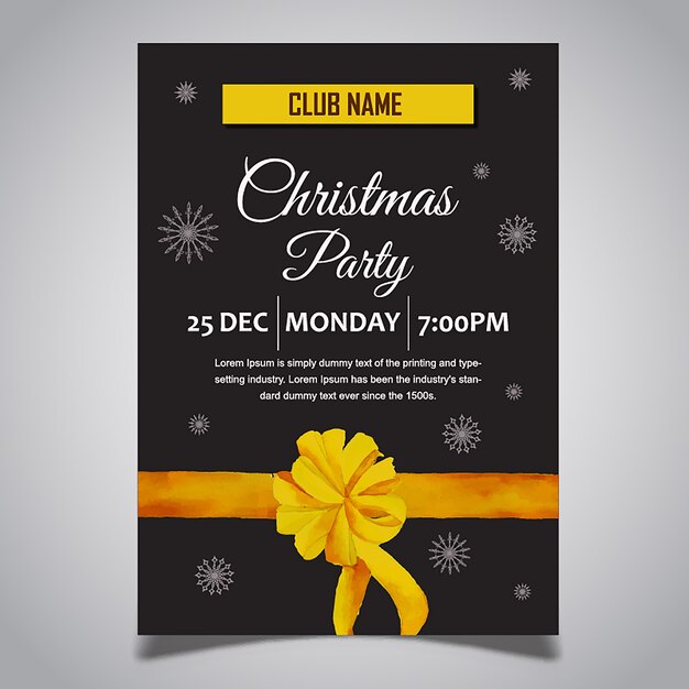 Christmas posters designs