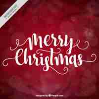 Free vector christmas red background