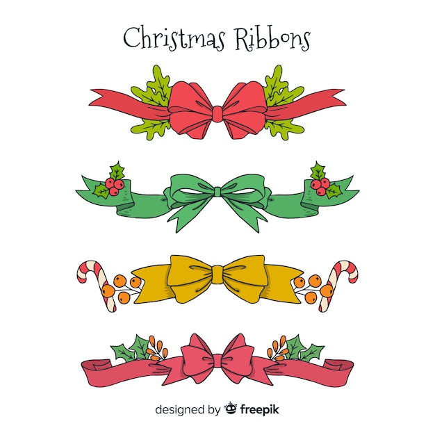 クリスマスリボンセット