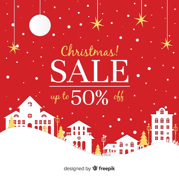 Christmas sale banner