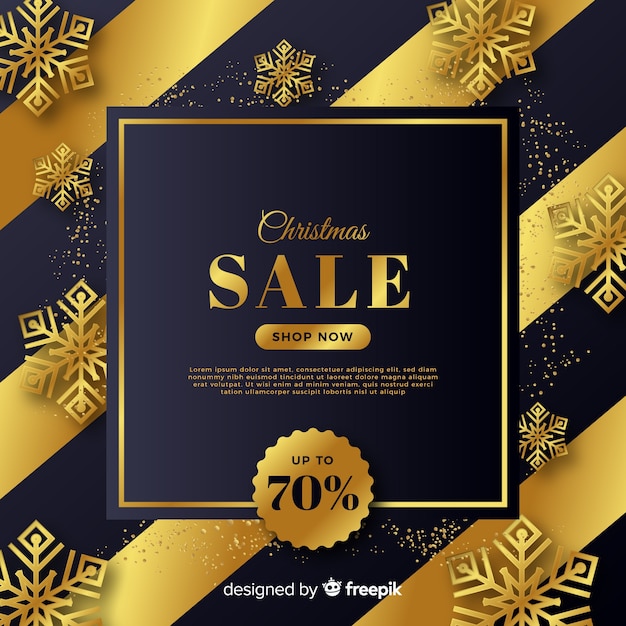 Christmas sale banner