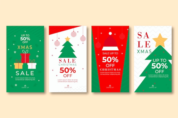 christmas sale instagram stories
