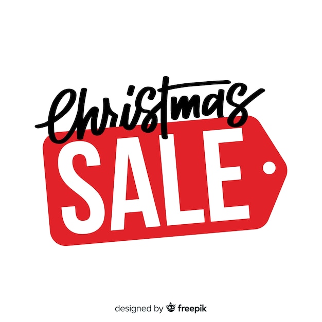 Christmas sales banner