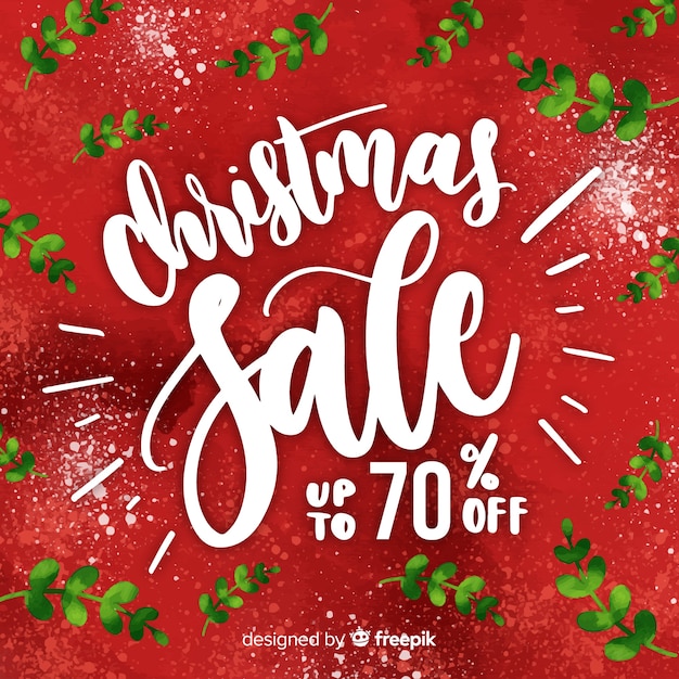 Christmas sales banner