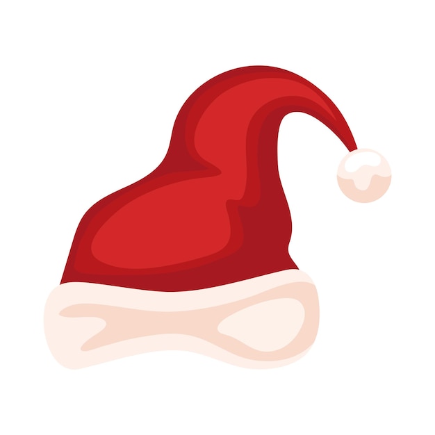 Free vector christmas santa hat