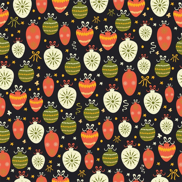 Christmas seamless pattern