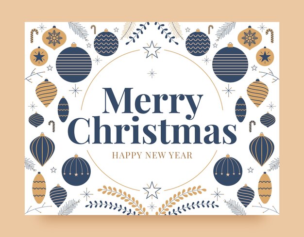 Christmas season photocall template