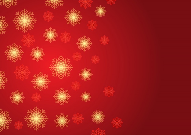 Free vector christmas snowflake background