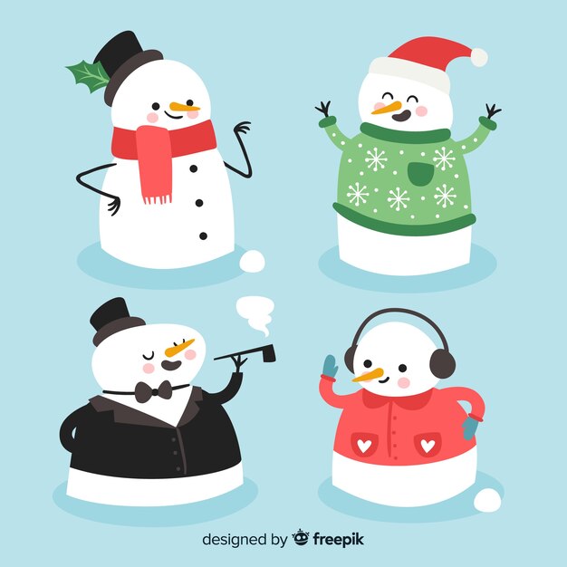 Christmas snowman pack