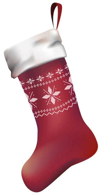 Free vector christmas sock