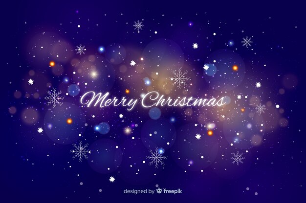 Christmas sparkling background