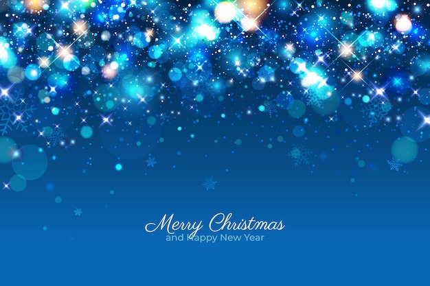 Christmas sparkling background