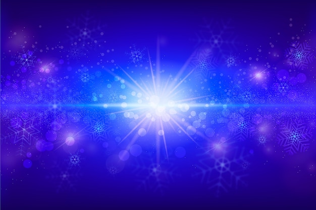 Christmas sparkling particles wallpaper