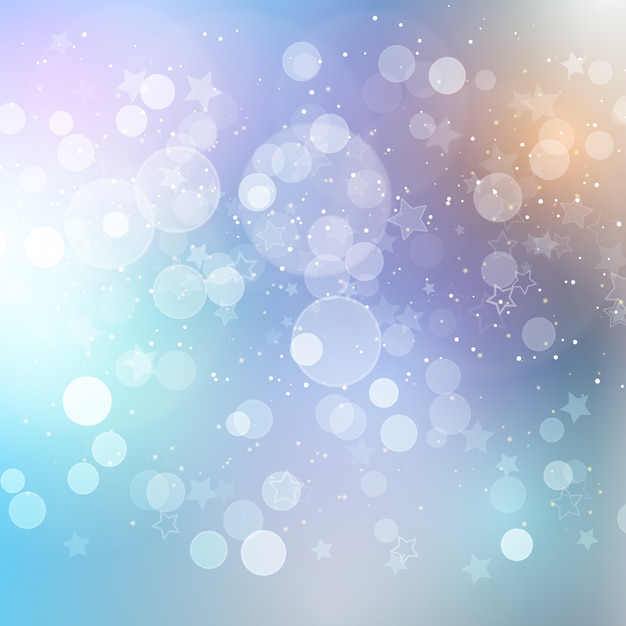 Christmas star background