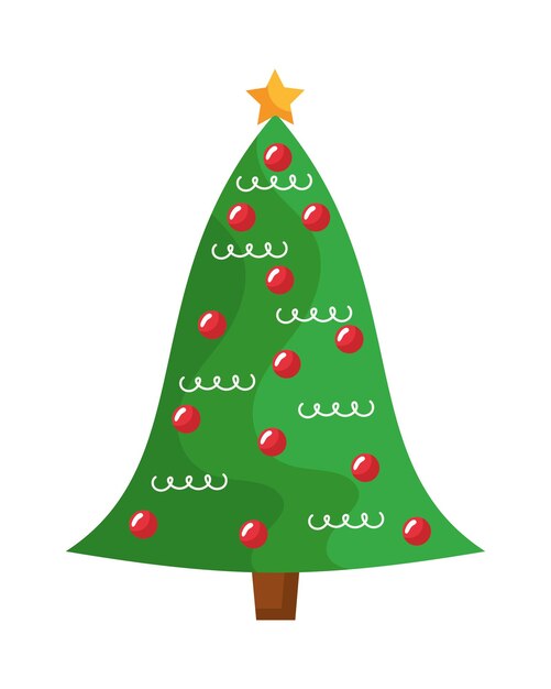 christmas tree and balls