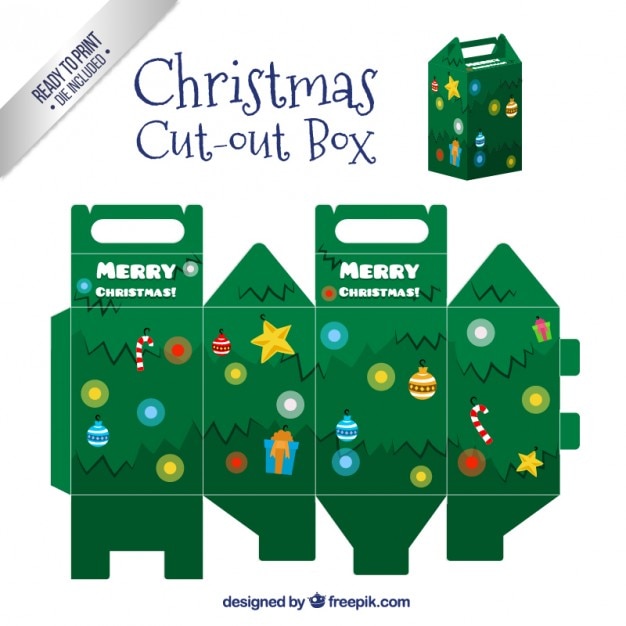 Christmas tree box