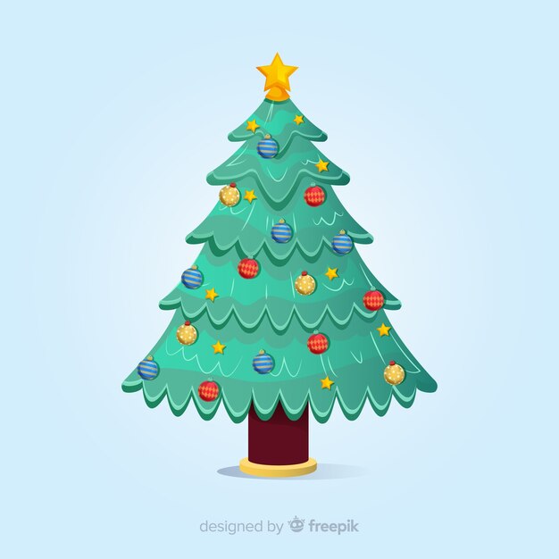 Рождественская елка Рождественский фон