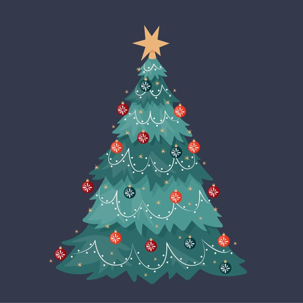 Christmas tree concept