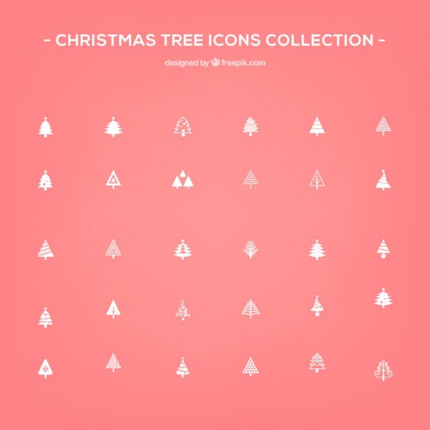 Christmas tree icons