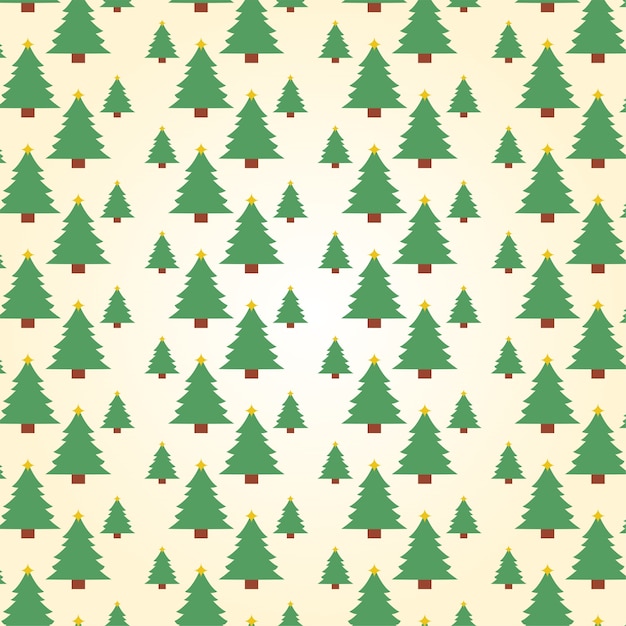 Free vector christmas tree pattern