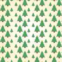 Free vector christmas tree pattern