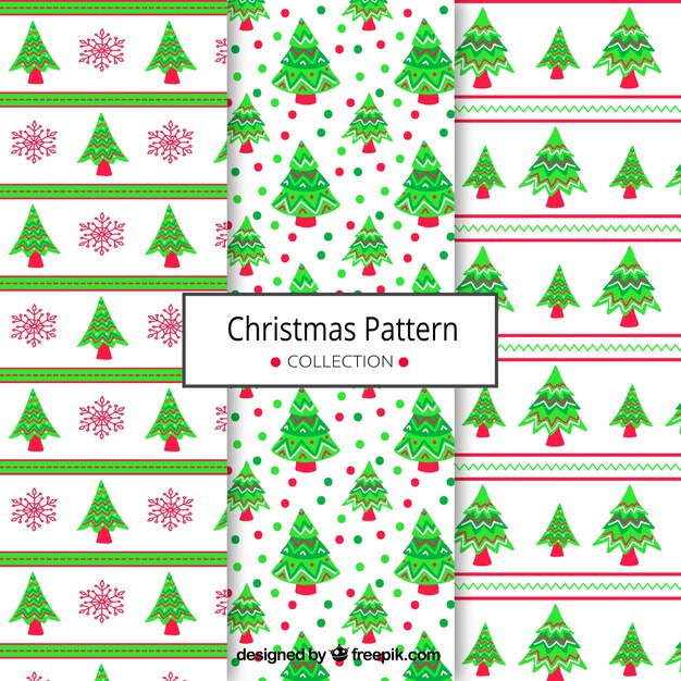 Christmas tree patterns