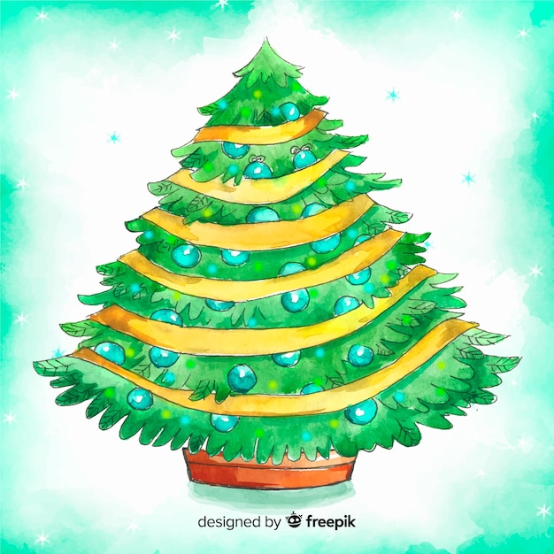 Free vector christmas tree