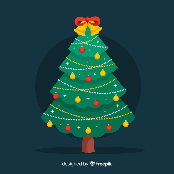 Free Vector christmas tree