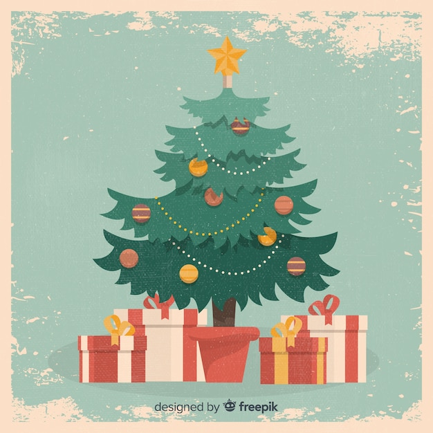 Free vector christmas tree