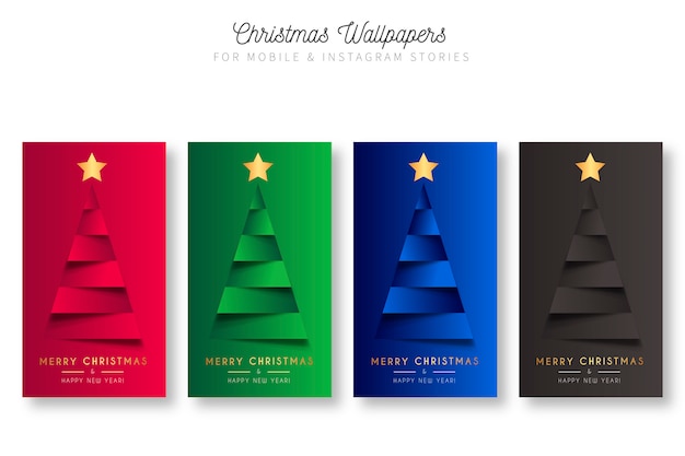 Christmas wallpapers for mobile & instagram stories