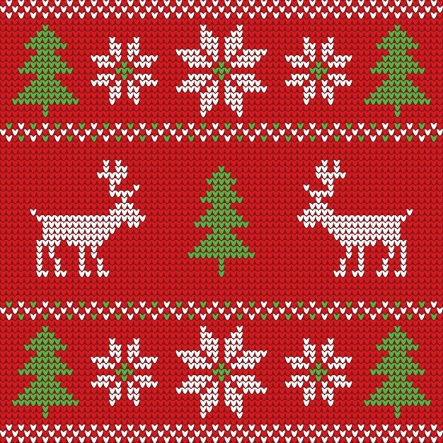 Free vector christmas wool