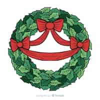 Free vector christmas wreath