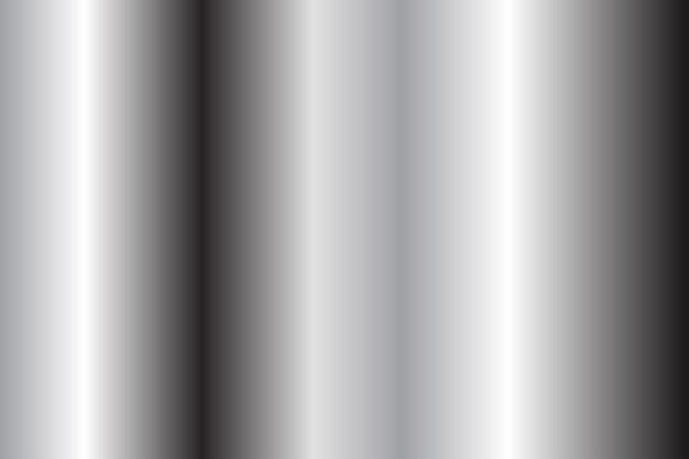 Free vector chrome silver gradient background